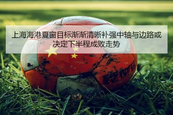 上海海港夏窗目标渐渐清晰补强中轴与边路或决定下半程成败走势